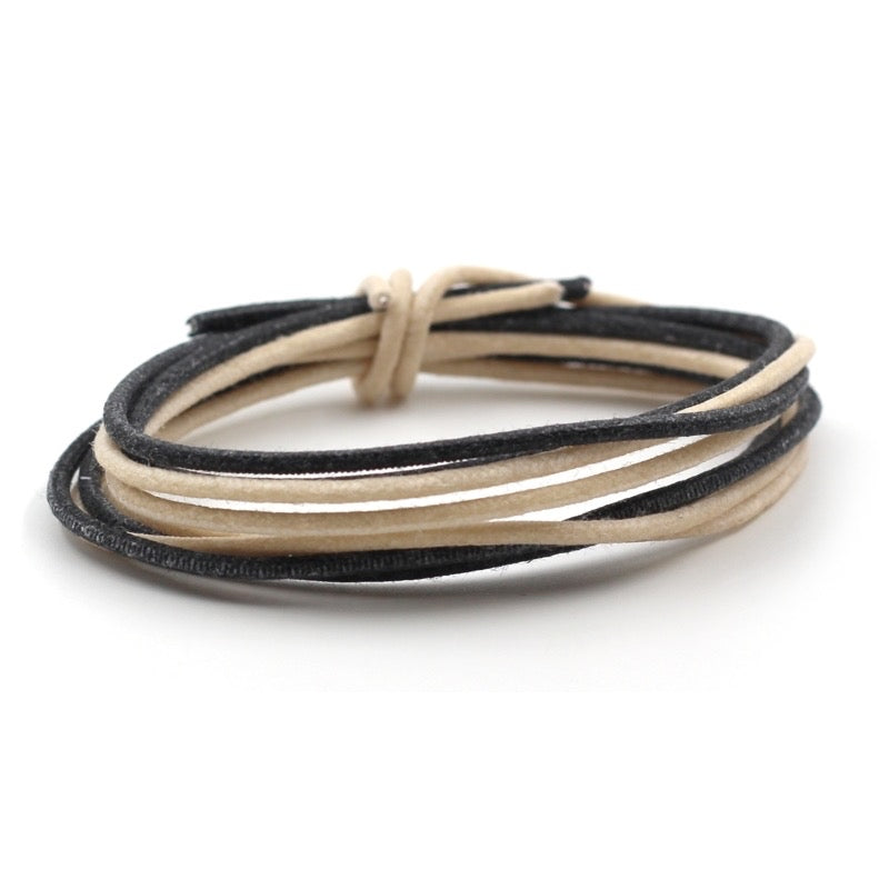 Gavitt Vintage-style Push Back Cloth Wire - Black/White