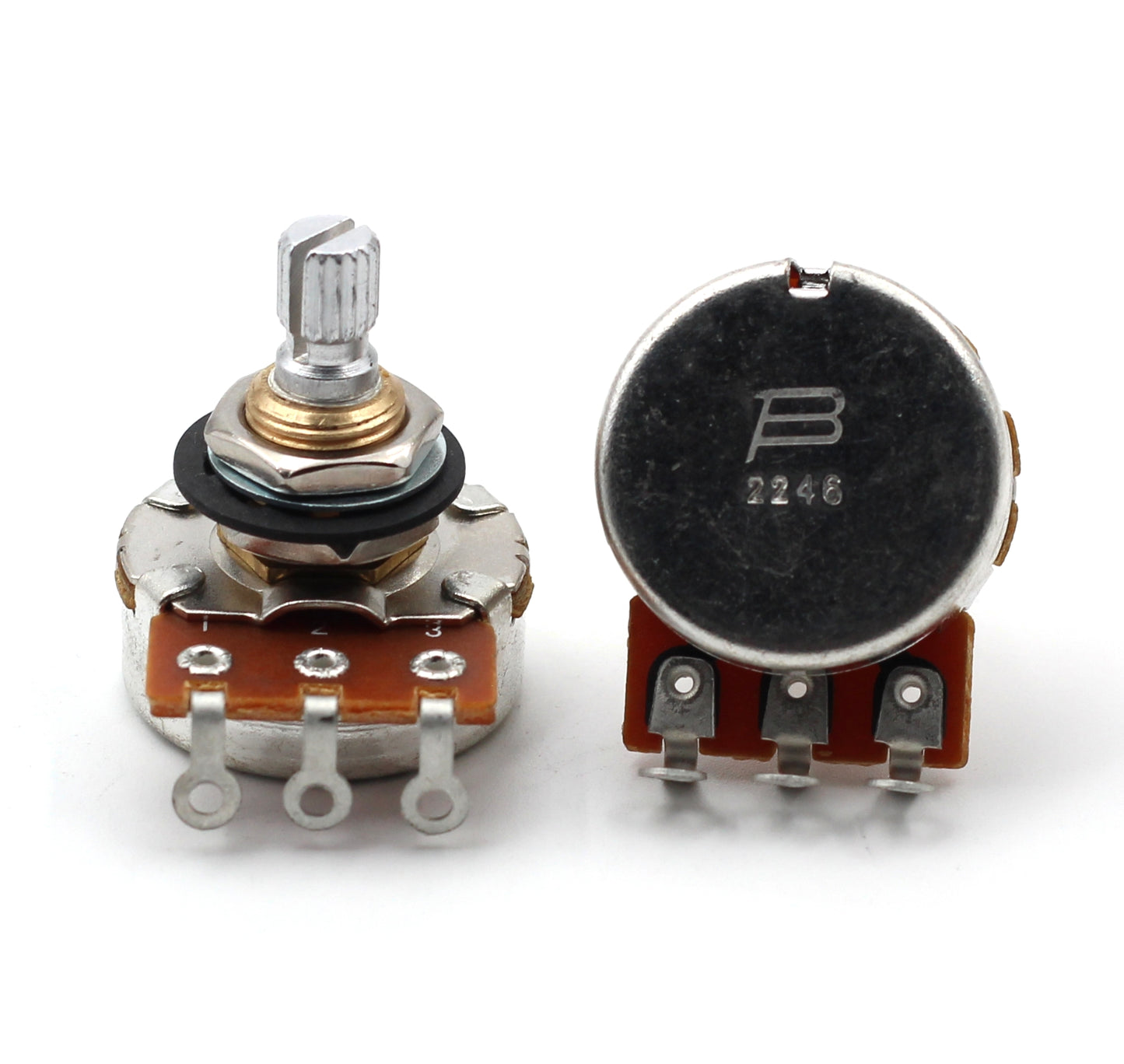 Bourns 250K Pot - Audio Taper, Low Friction, Short Shaft
