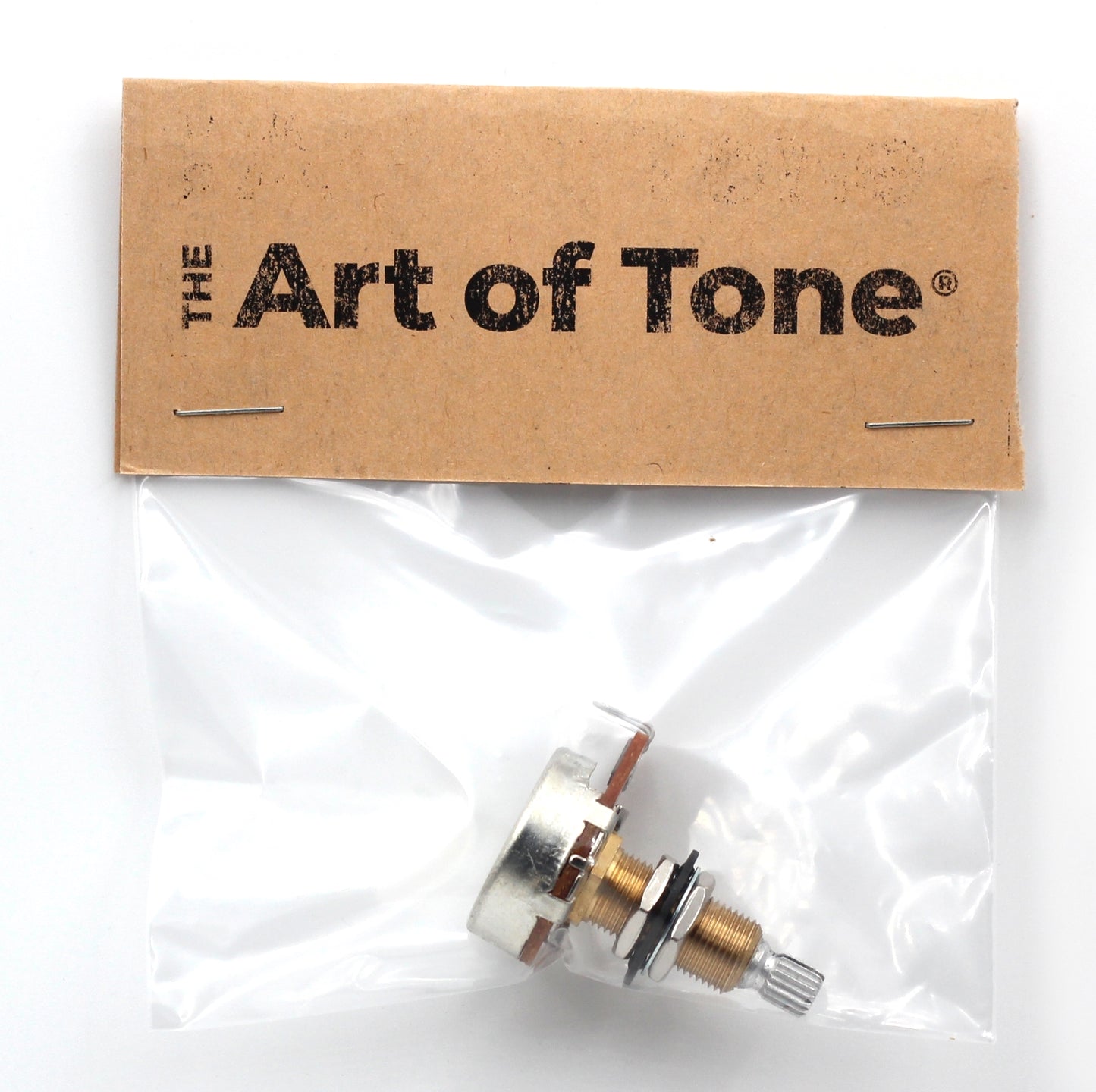 Bourns 500k Pot Long Shaft - Audio Taper for Guitars