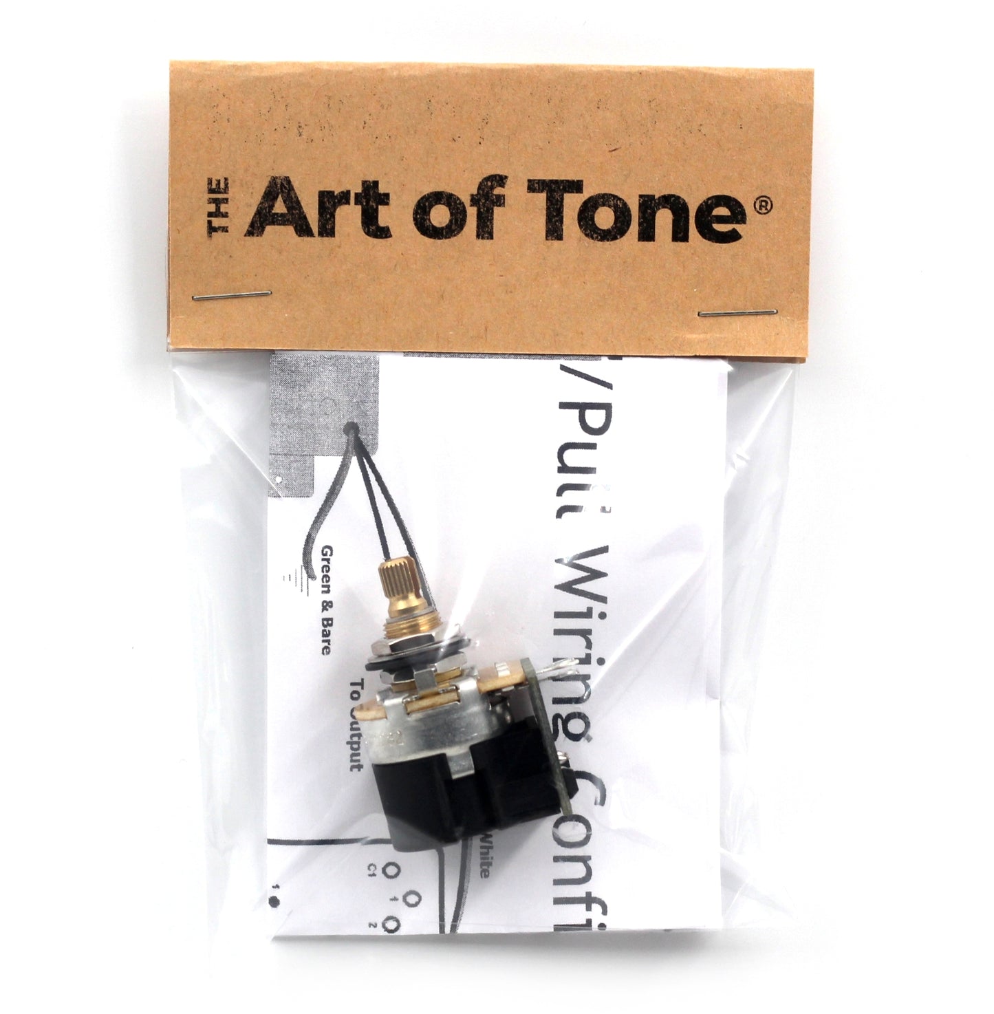 CTS 500K Push Pull Pot Short Shaft - Perfect for Guitar Mods
