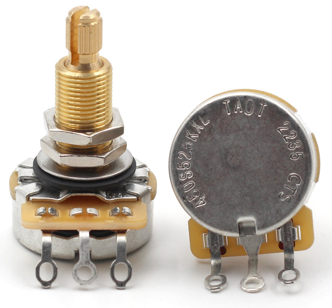 TAOT Gibson Les Paul® - 525 Long Shaft - CTS 525KXL Pots - Orange Drop Caps