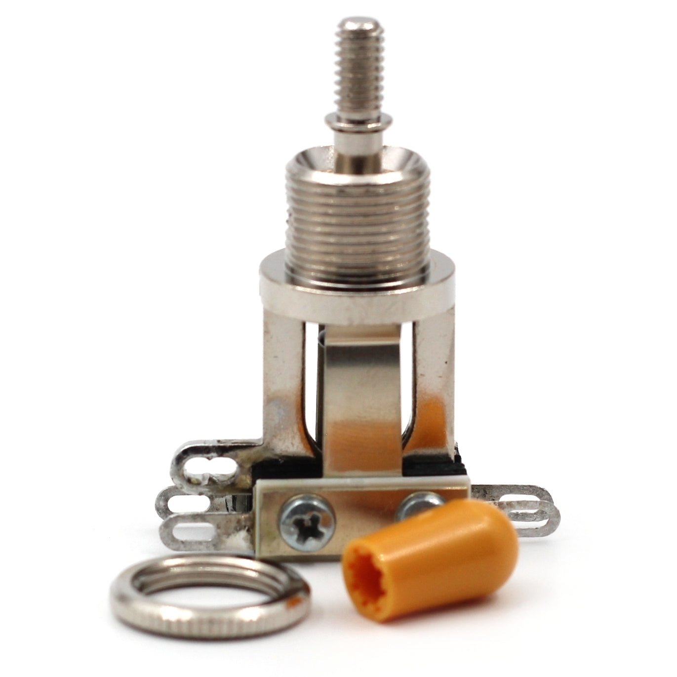 Switchcraft Short Straight 3-way Toggle Switch w/ Genuine Switchcraft Tip