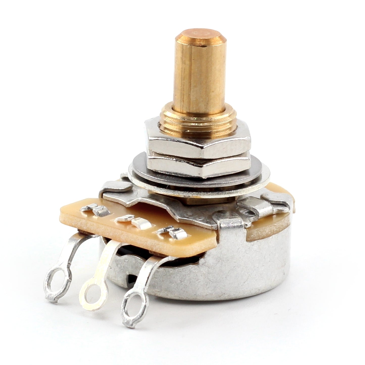 CTS 500K Pot Solid Shaft - Short Shaft Audio Taper