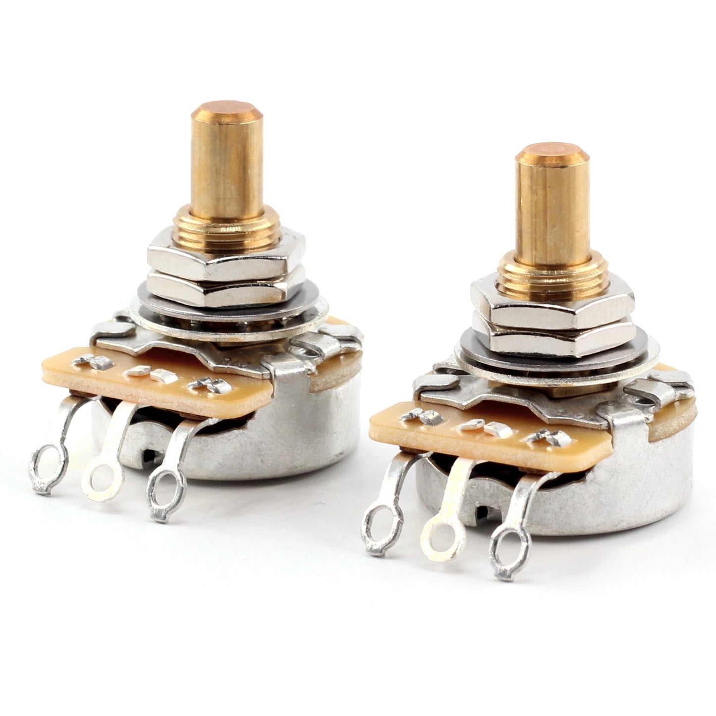 CTS 500K Pot Solid Shaft - Short Shaft Audio Taper