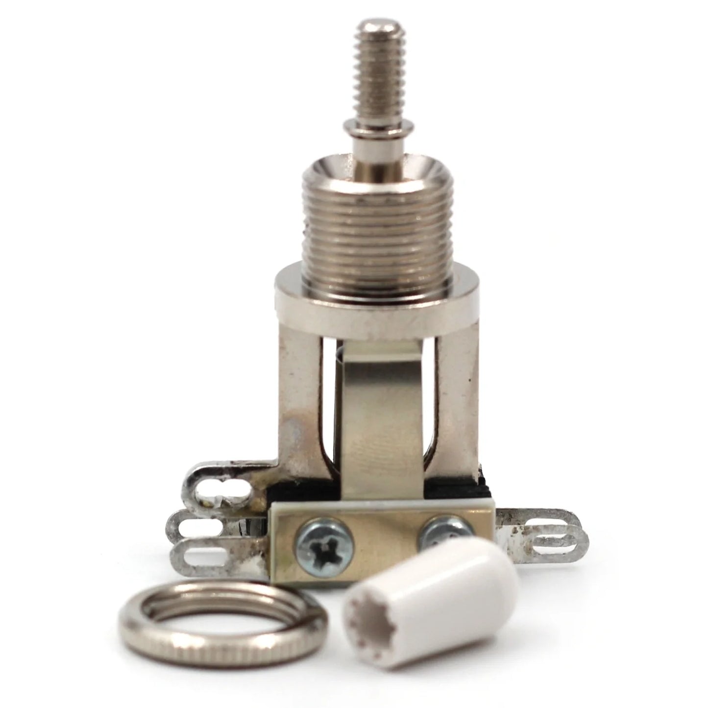 Switchcraft Short Straight 3-way Toggle Switch w/ Genuine Switchcraft Tip