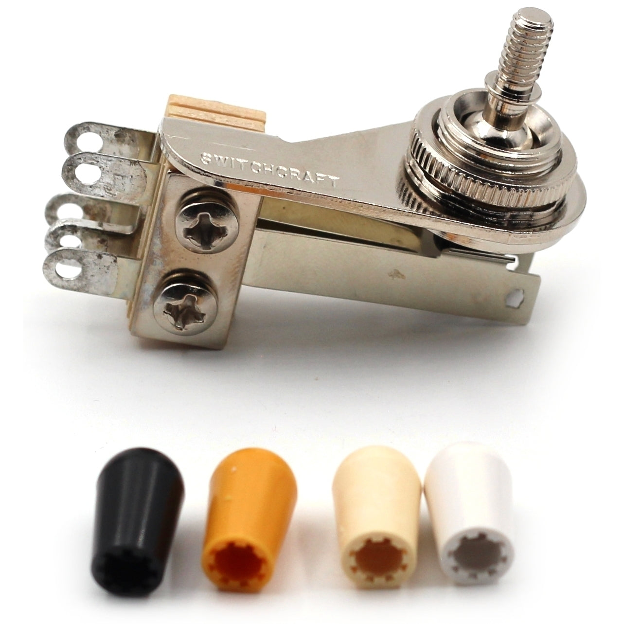 Switchcraft 3-Way Right Angle “L-Type” Toggle Switch w/ or w/o Genuine Switchcraft Tip