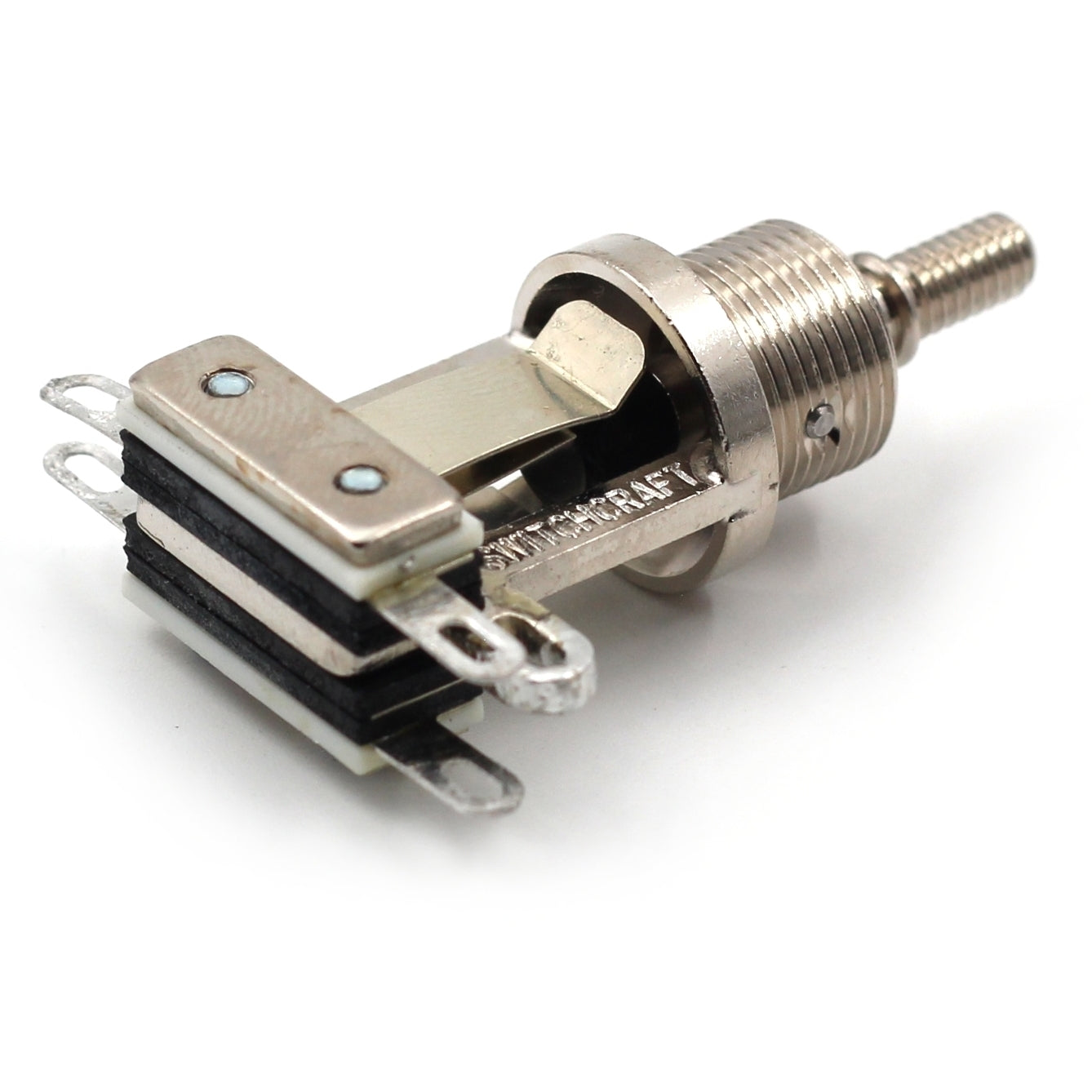 Switchcraft Short Straight 3-way Toggle Switch w/ Genuine Switchcraft Tip