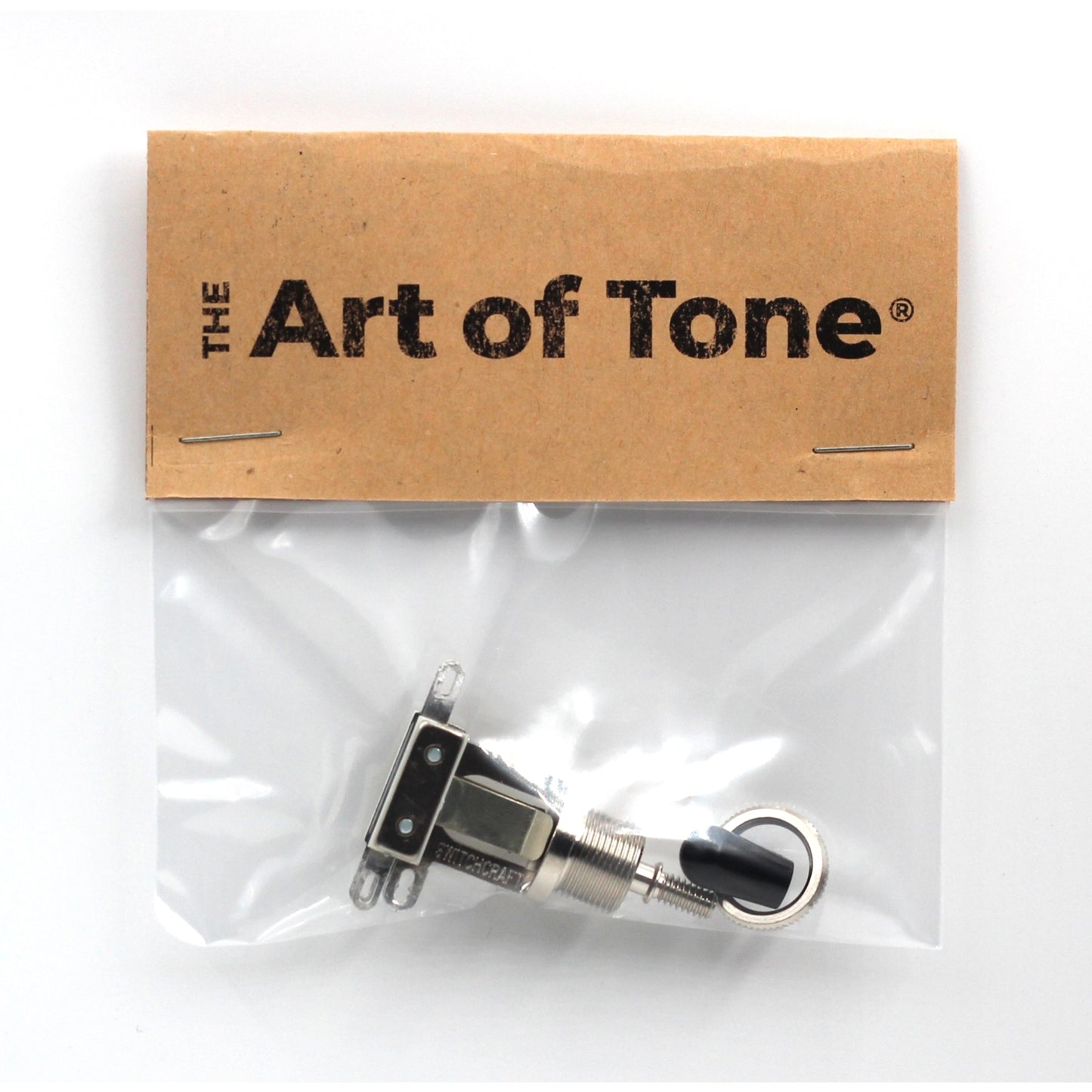 Switchcraft Short Straight 3-way Toggle Switch w/ Genuine Switchcraft Tip