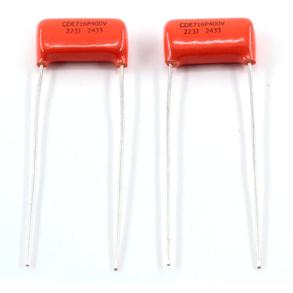.022uf/400v - 716P "Orange Drop" - Polypropylene - Copper Leads
