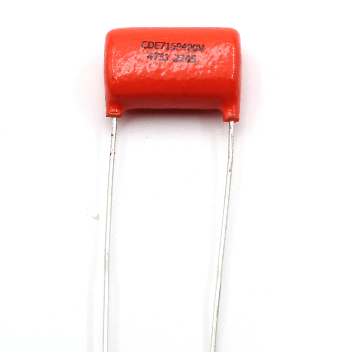 The Art of Tone Custom CTS 250k Potentiometers - Short Split Shaft (3x) w/ Orange Drop .047uF Guitar Capacitor + Gavitt 22 AWG Cloth Covered Wire