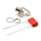 The Art of Tone Precision Bass® Wiring Kit - CTS 250k Potentiometers, .047uF Orange Drop Guitar Capacitor, Gavitt 22 AWG Cloth Wire