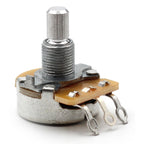 CTS 1 Meg Guitar Potentiometer - Short Solid Shaft, Audio Taper, 10% Tolerance