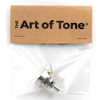 CTS 1 Meg Guitar Potentiometer - Short Solid Shaft, Audio Taper, 10% Tolerance