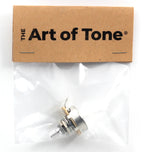 CTS 1 Meg Guitar Potentiometer - Short Split Shaft, Audio Taper, 10% Tolerance