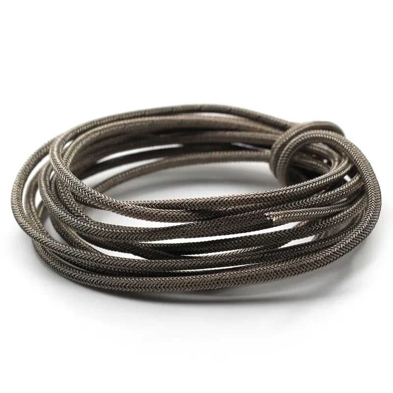 The Art of Tone Gavitt Shielded Braided Cloth Guitar Wire - Vintage-Style 22 AWG Stranded Wire, Push Back Cloth