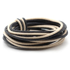 The Art of Tone Gavitt 22 AWG Cloth Guitar Wire - Vintage-Style Push Back, Black/White