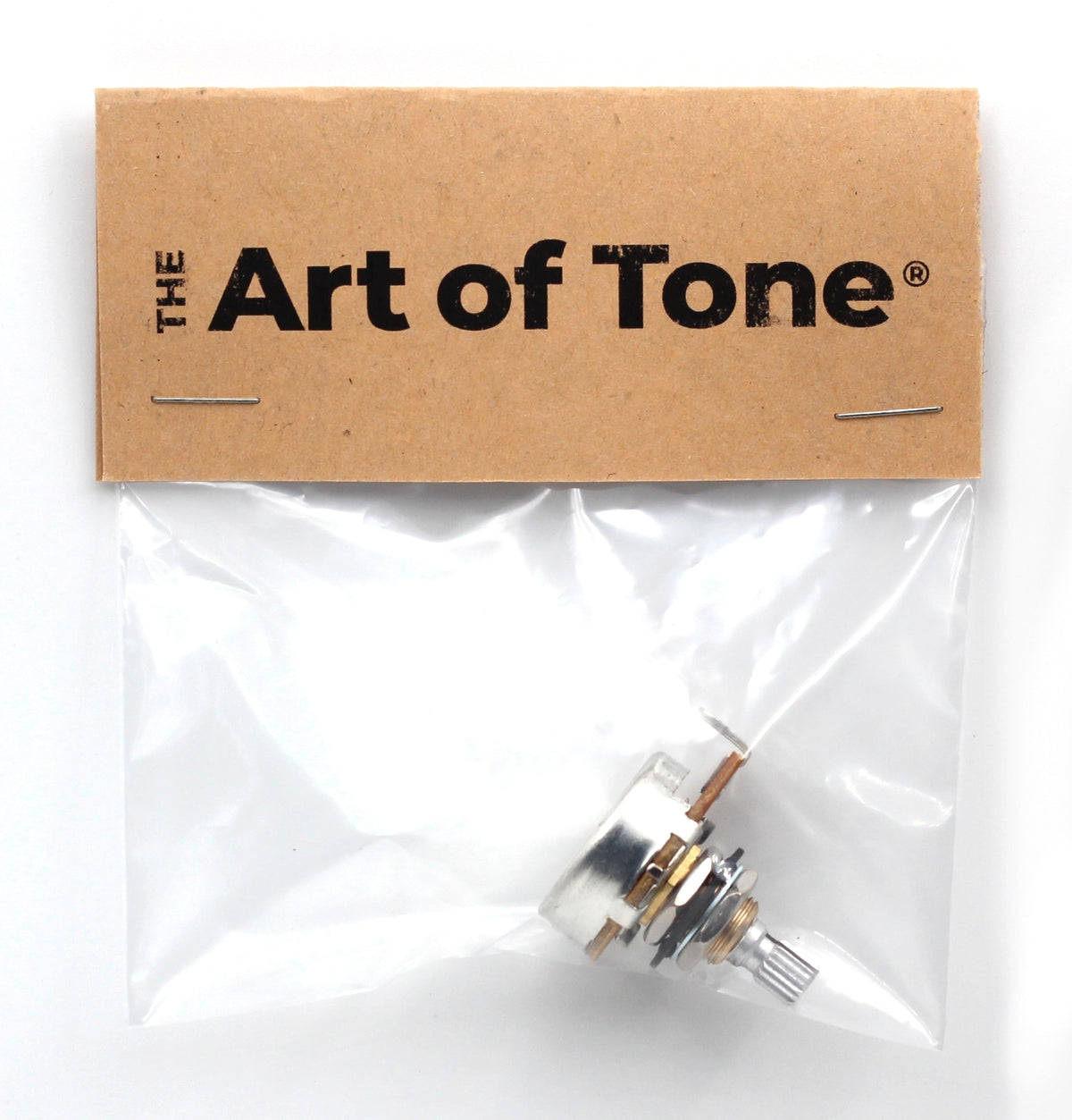 Bourns 250k Potentiometer - Short Split Shaft, Audio Taper, Low Friction Guitar Pot