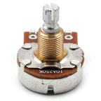 Bourns 250k Potentiometer - Short Split Shaft, Audio Taper, Low Friction Guitar Pot