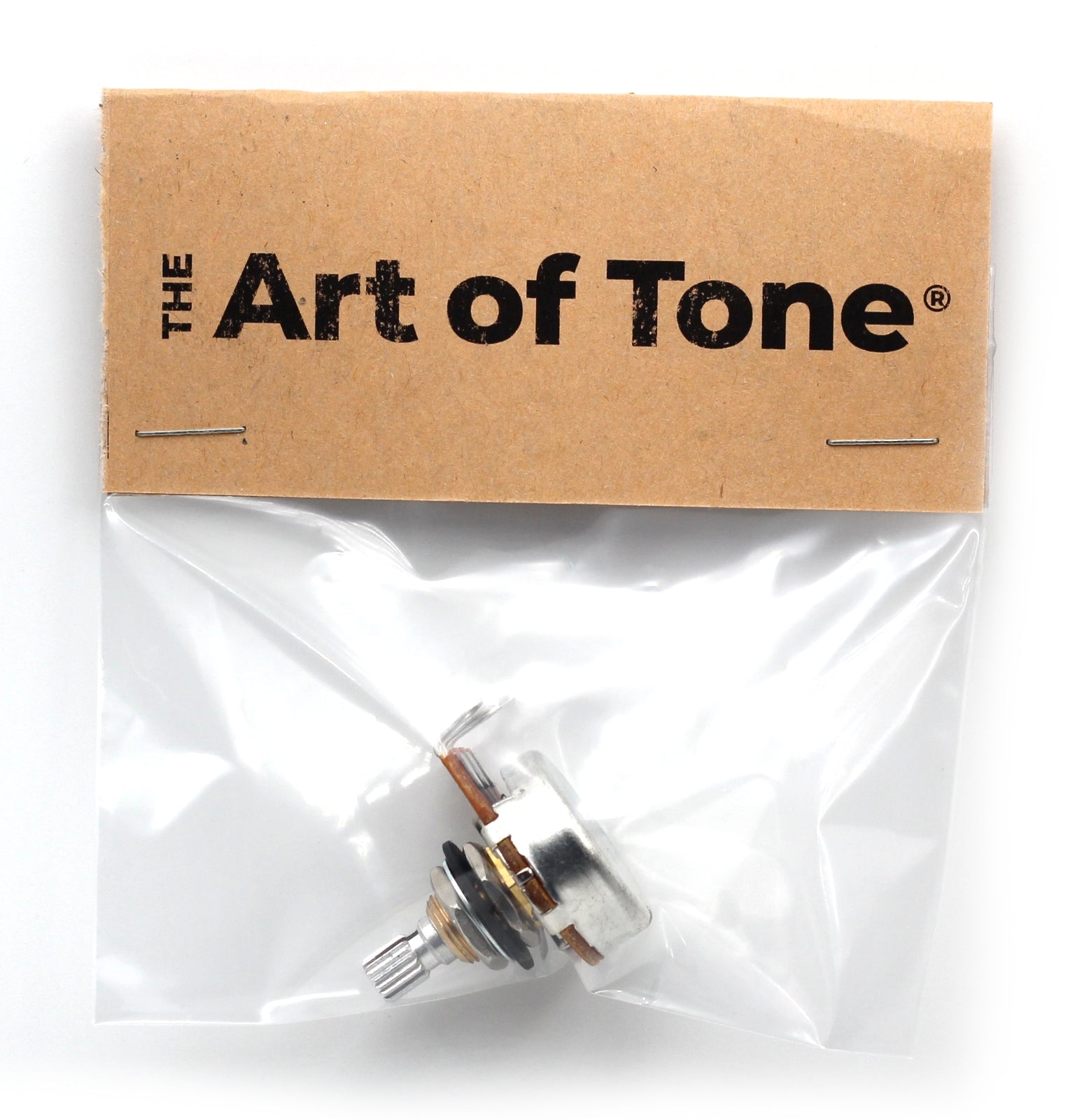 Bourns 500k Potentiometer - Short Split Shaft, Audio Taper, Low Friction Guitar Pot