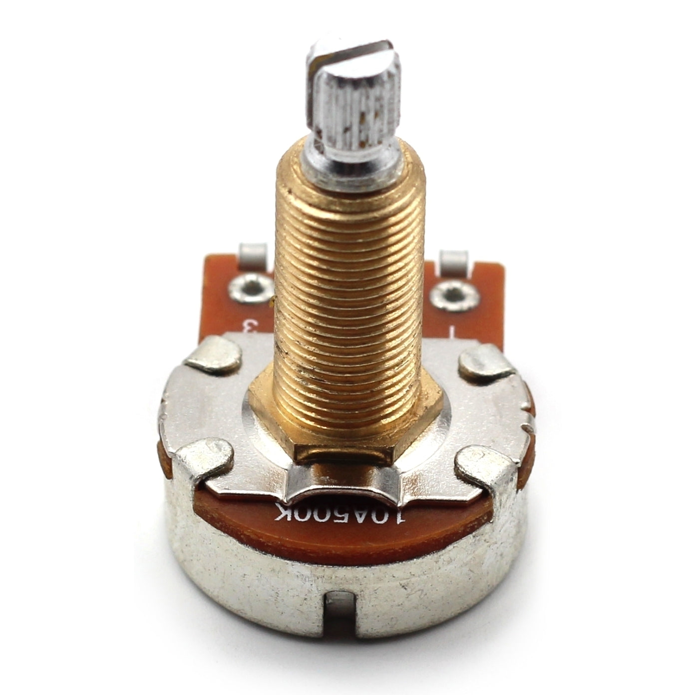 Bourns 500k Potentiometer - Long Split Shaft, Audio Taper, Low Friction Guitar Pot