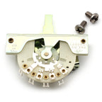 CRL 5-Way Blade Switch for Stratocaster®/Telecaster® Pickup Selector Switch - w/ Mounting Screws