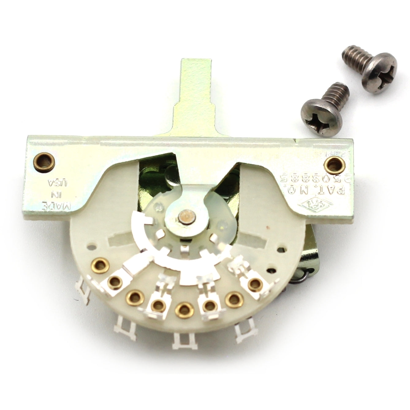 CRL 5-Way Blade Switch for Stratocaster®/Telecaster® Pickup Selector Switch - w/ Mounting Screws