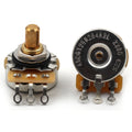 CTS 250k Potentiometer for Guitar - Short Solid Shaft, Audio Taper, 10% Tolerance