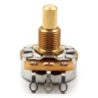 CTS 500K Potentiometer - Short (3/8") SOLID Shaft - Audio Taper - 10% Tolerance