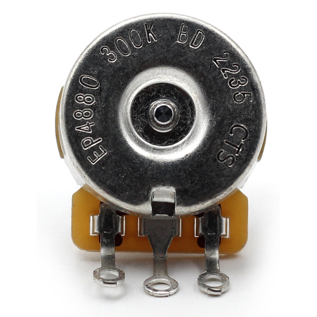 CTS 300k Potentiometer - Short Split Shaft, Audio Taper, 10% Tolerance