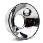 Electrosocket Jack Plate for Telecasters® with Switchcraft #11 Mono Guitar Jack - Polished Chrome Finish