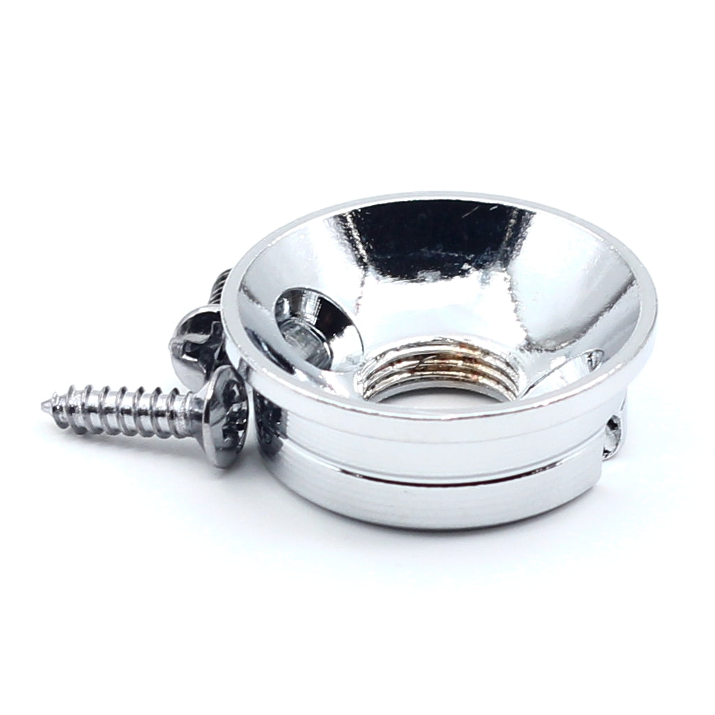 Electrosocket Jack Plate for Telecasters® - Polished Chrome Finish