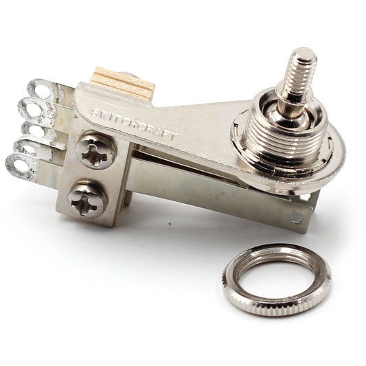 Switchcraft 3-Way Right Angle “L-Type” Toggle Switch w/ or w/o Genuine Switchcraft Tip