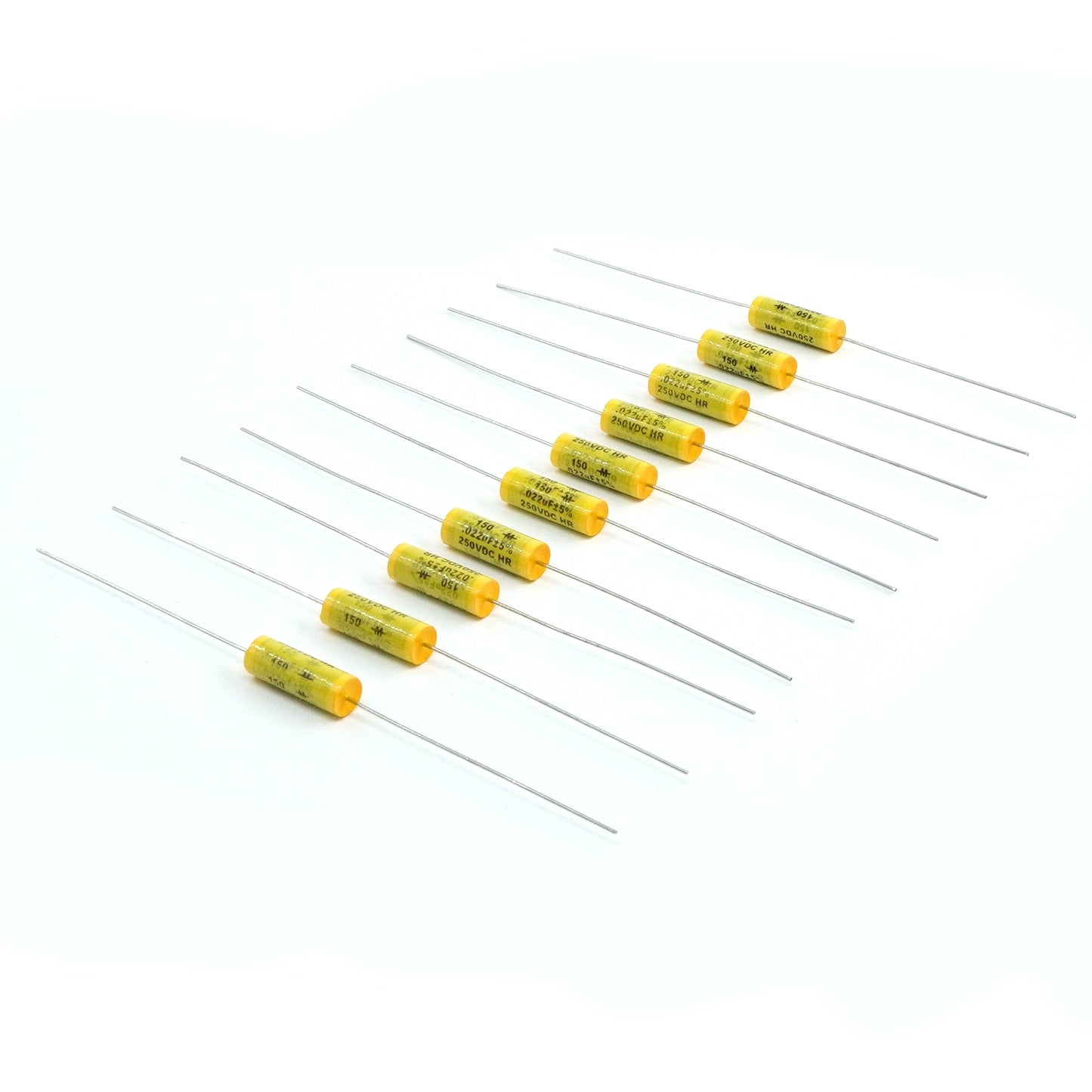 Mallory "Mustard" Type 150 Tone Capacitor - Axial Leads - .022uf/250v