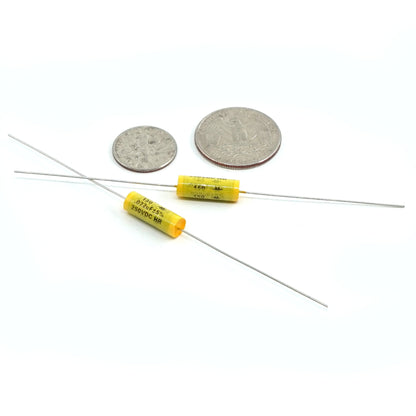 Mallory "Mustard" Type 150 Tone Capacitor - Axial Leads - .022uf/250v