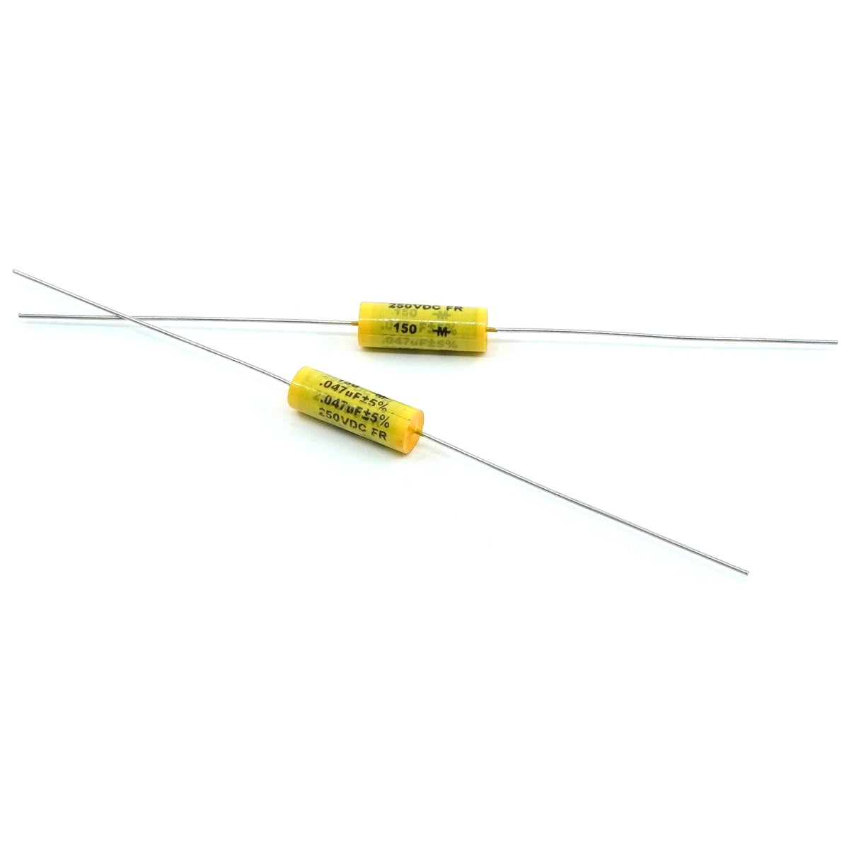 Mallory "Mustard" Type 150 Guitar Capacitor - Axial Leads, .047uf/250v