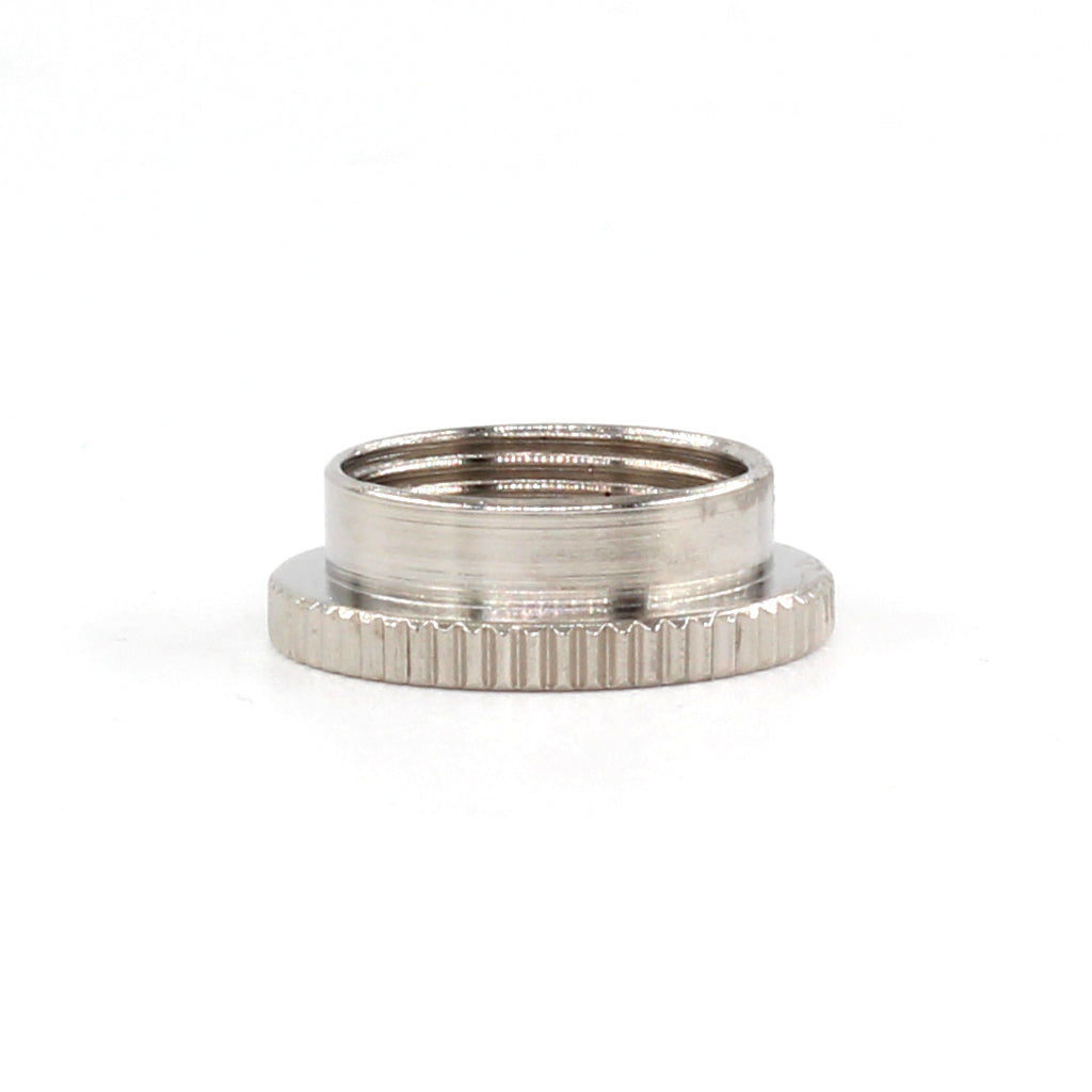 Nickel Deep Nut for Long/L-Type Switchcraft Toggles