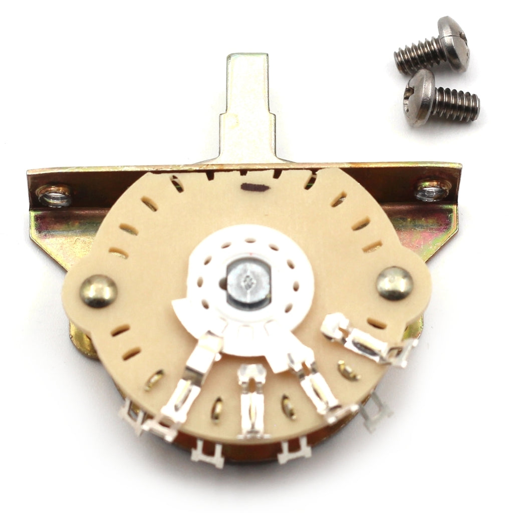 Oak Grigsby 3-Way Switch for Fender® Telecaster® Pickup Selector Switches - w/ Mounting Screws