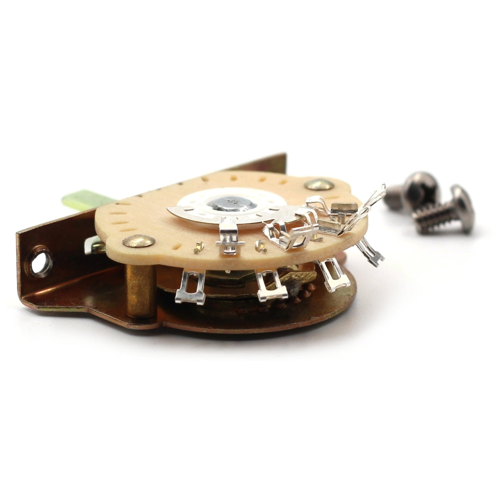 Oak Grigsby 5-Way Switch for Stratocaster® and Telecaster® Pickup Selector Switches - w/ Mounting Screws