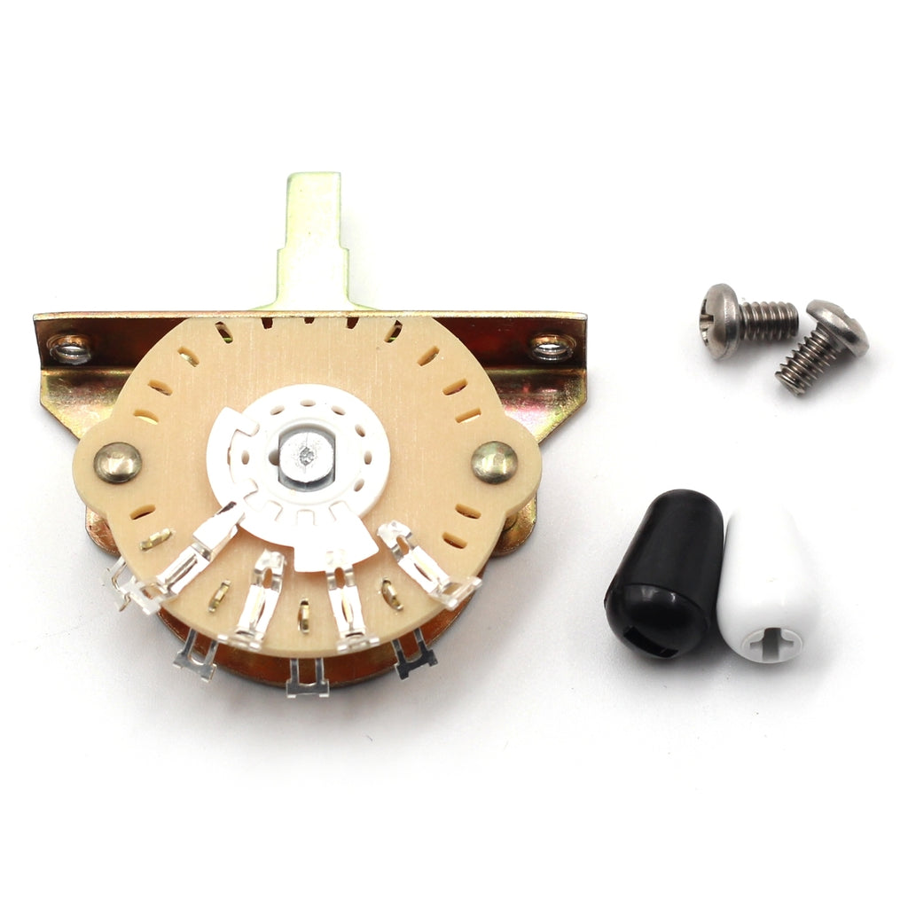 Oak Grigsby 5-Way Switch for Stratocaster® and Telecaster® Pickup Selector Switches - w/ Mounting Screws