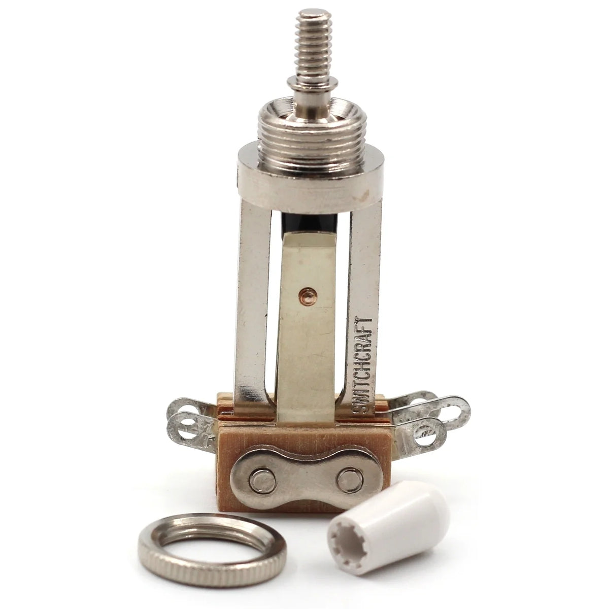 Switchcraft 3-Way Toggle Switch for Gibson® Les Paul® - Long Straight w/ or w/o Genuine Switchcraft Tip