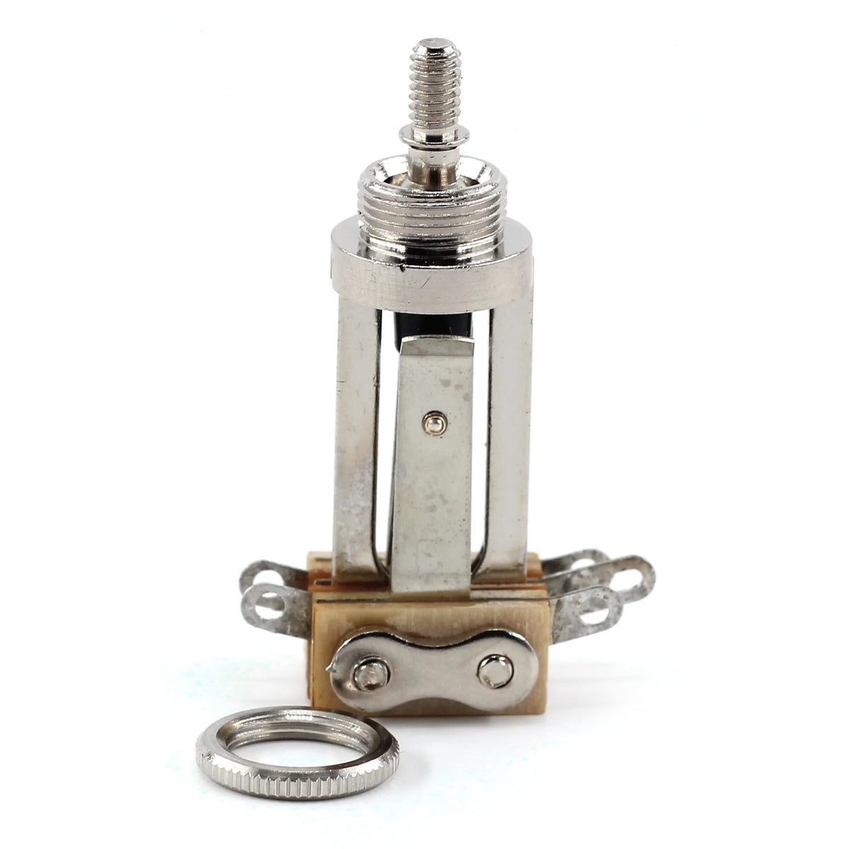 Switchcraft 3-Way Toggle Switch for Gibson® Les Paul® - Long Straight w/ or w/o Genuine Switchcraft Tip