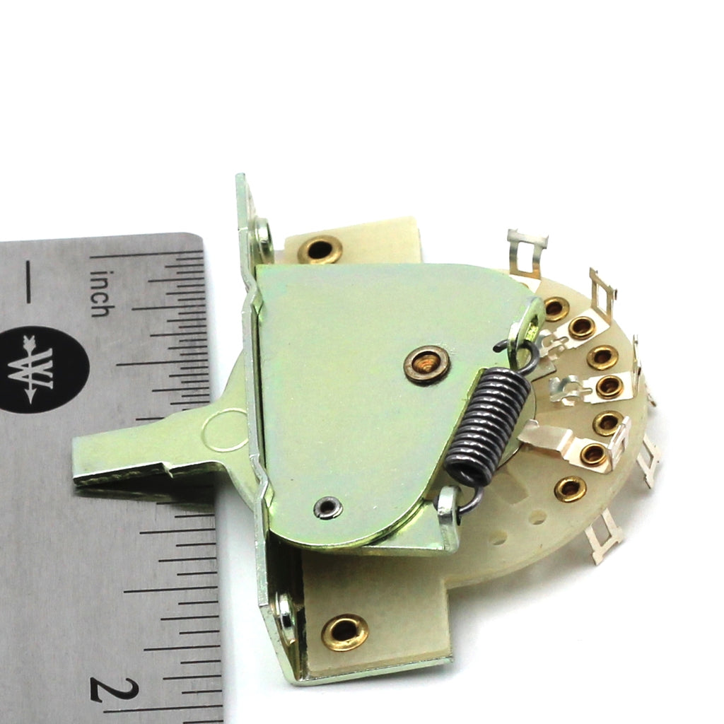 CRL 3-Way Blade Switch for Stratocaster®/Telecaster® Pickup Selector Switch - w/ Mounting Screws