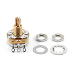 The Art of Tone CTS 500k Potentiometer for Guitar - Custom Short Split Shaft, Audio Taper, 10% Tolerance