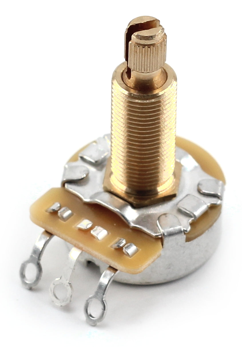 The Art of Tone Custom CTS 525k Long Shaft Guitar Potentiometers (4x) w/ Orange Drop .022uF/200v Guitar Capacitors (2x)