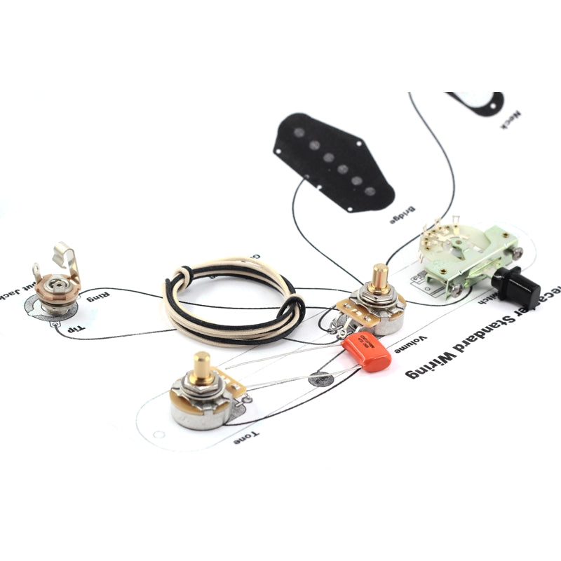 Deluxe Wiring Kit For Fender Telecaster (Tele)