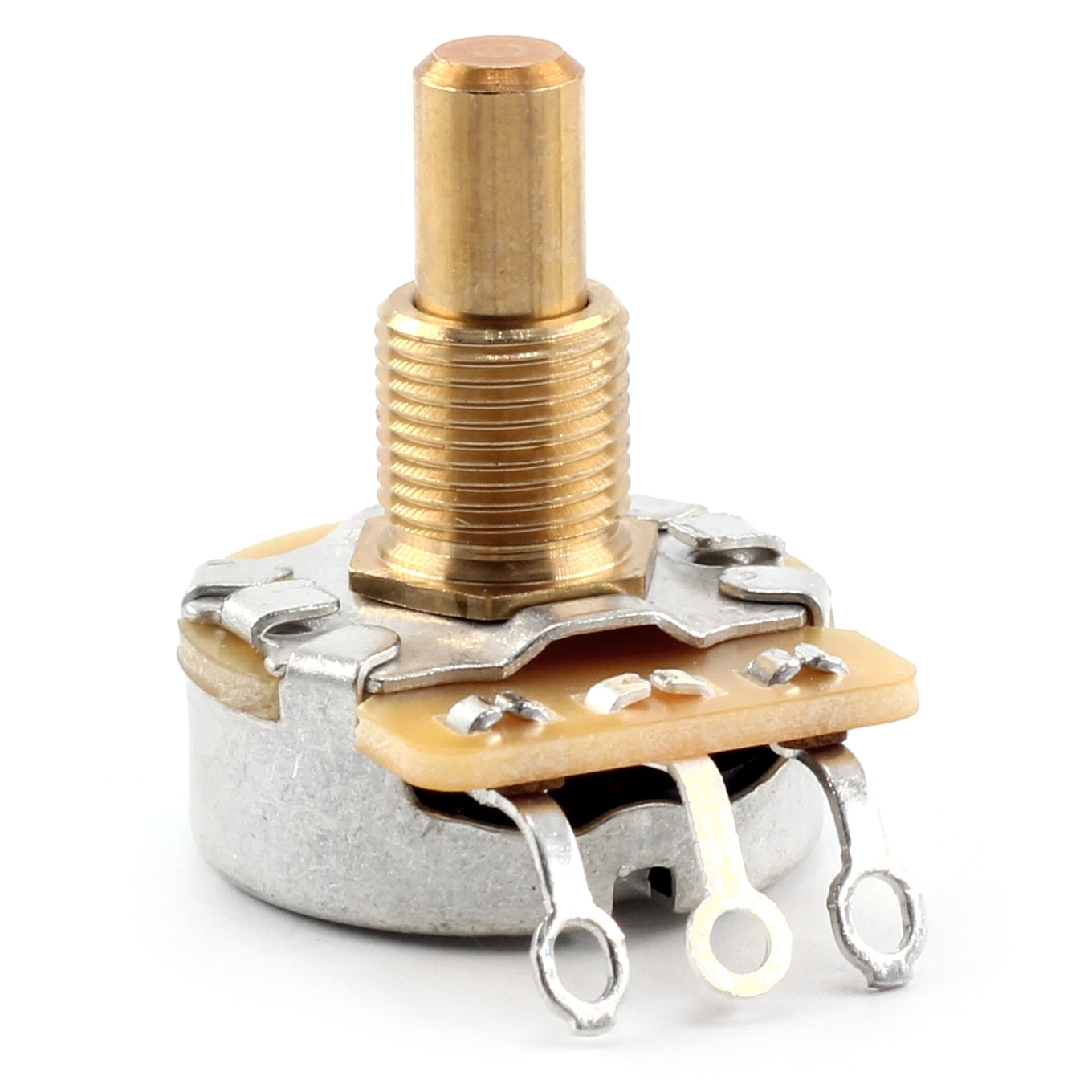 CTS 500K Pot Solid Shaft - Short Shaft Audio Taper