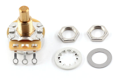 CTS 500K Pot Solid Shaft - Short Shaft Audio Taper