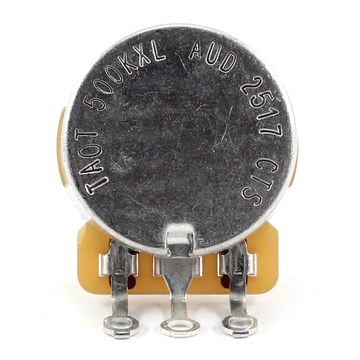 The Art of Tone Custom CTS 500k Long Shaft Guitar Potentiometers (4x) w/ Orange Drop .022uF/200v Guitar Capacitors (2x)