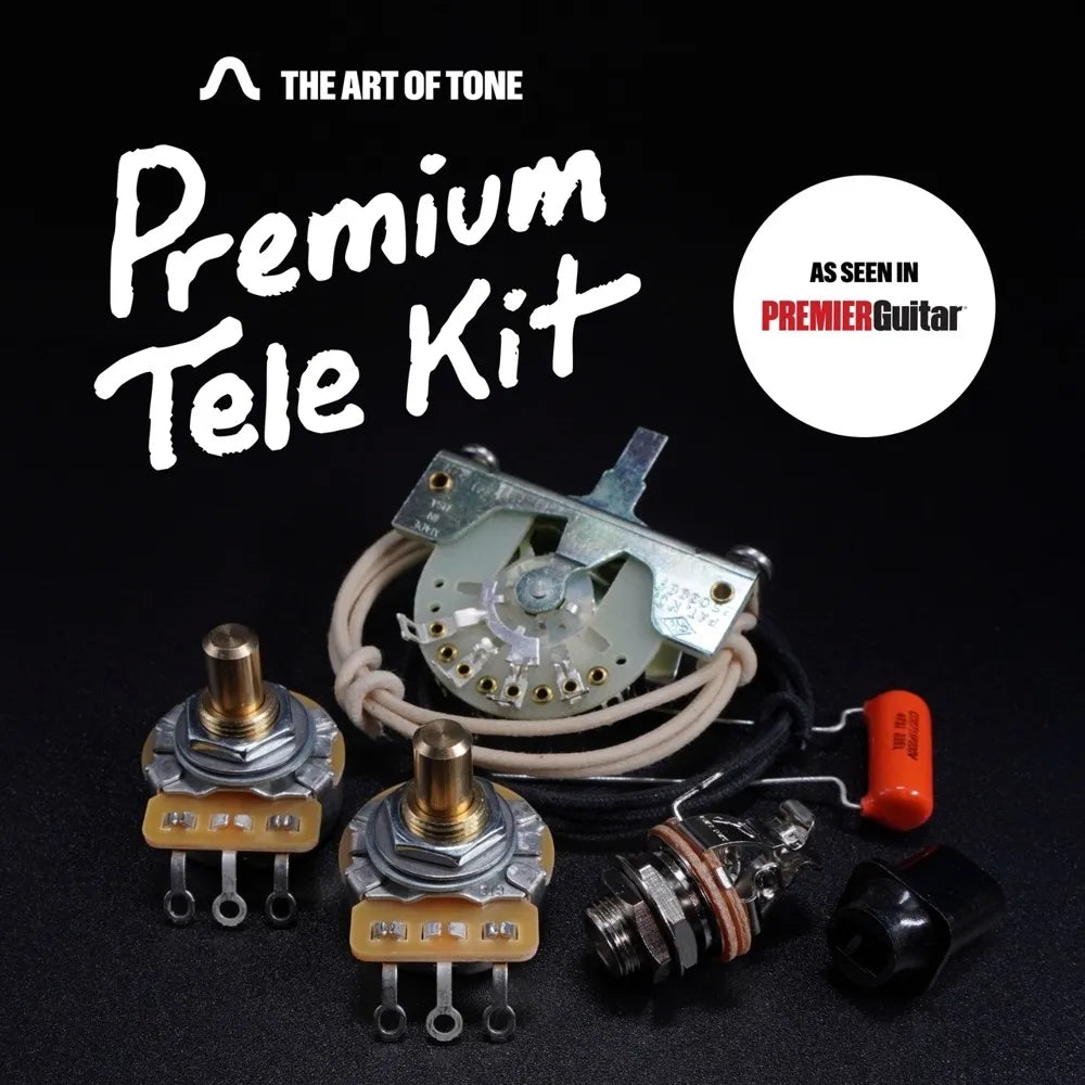 The Art of Tone Premium Wiring Kit for Fender® Telecaster®