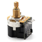 CTS 500k Push/Pull Potentiometer for Guitar - Push Pull Pot, Short Split Shaft, Audio Taper, DPDT, Coil Split, 10% Tolerance